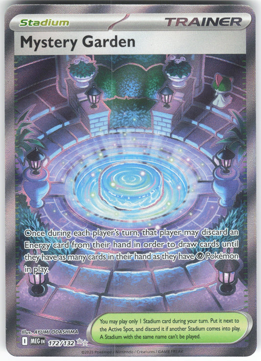 Mystery Garden - Ultra Rare ME01: Mega Evolution 172/132 NM