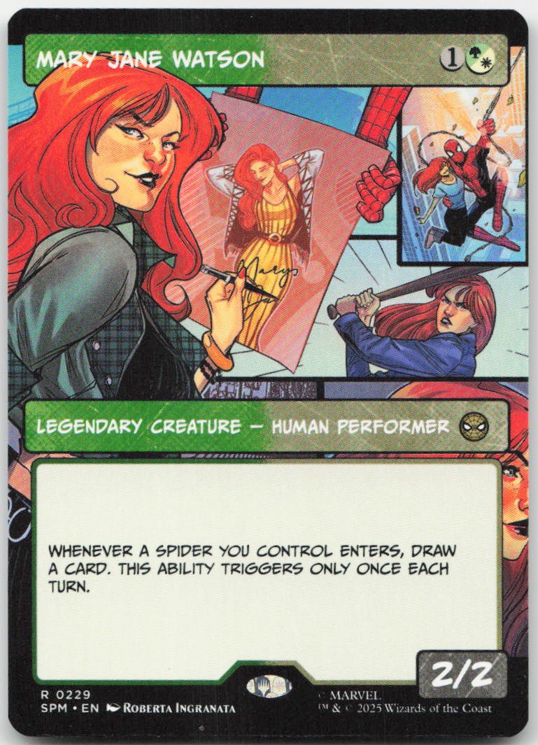 Mary Jane Watson (Borderless) R Marvel's Spider-Man 229 NM