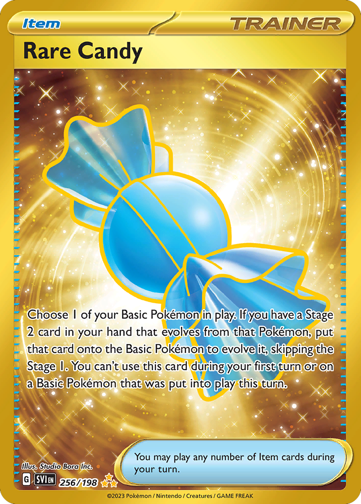 Rare Candy 256/198 Hyper Rare Scarlet & Violet NM/M