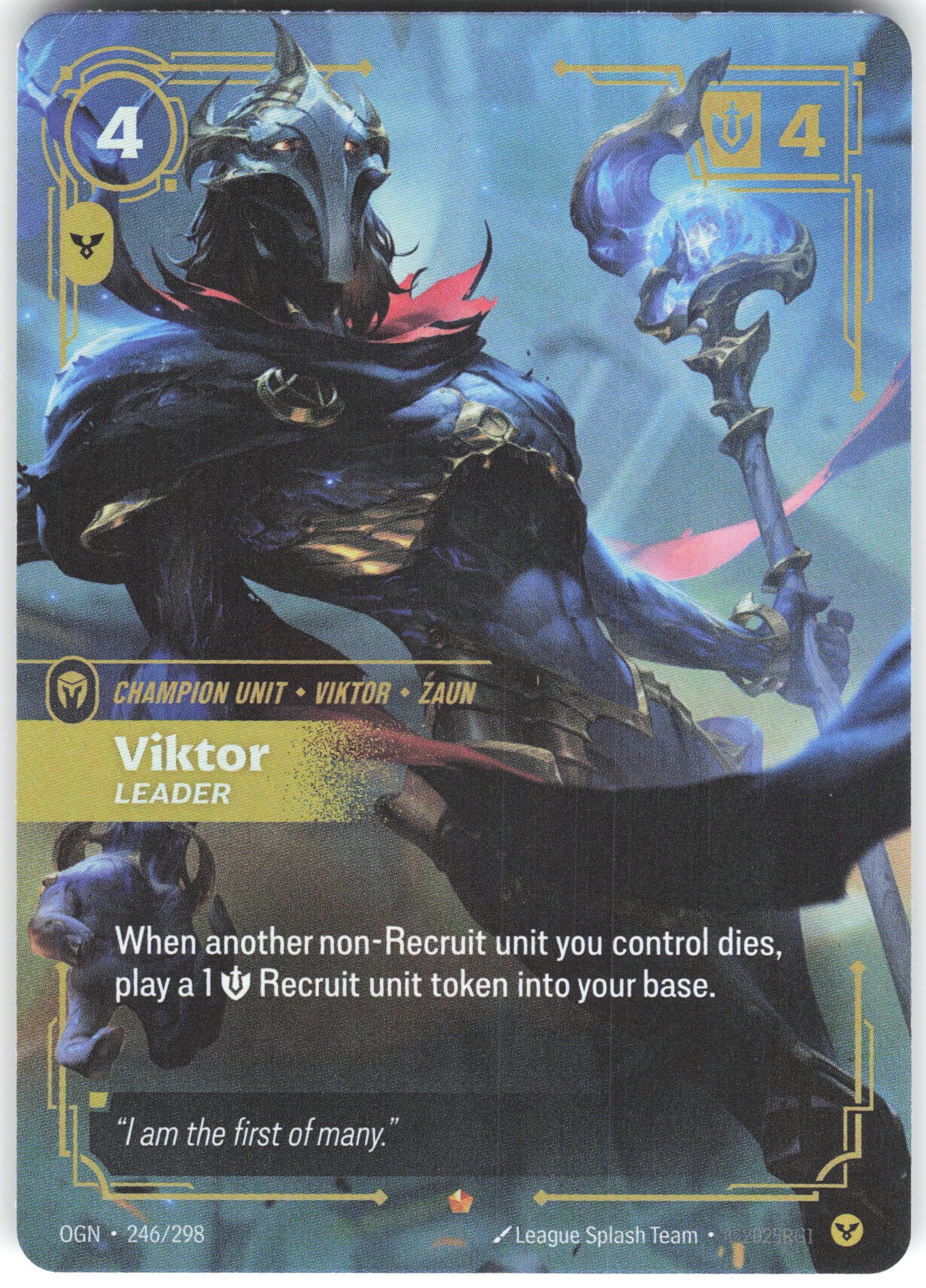 Viktor - Leader Epic Origins 246/298 NM