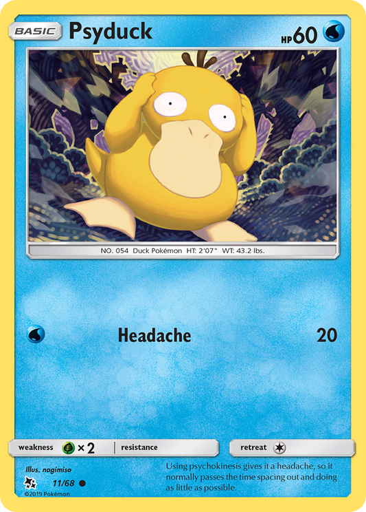 Psyduck 11/68 Common Hidden Fates NM/M