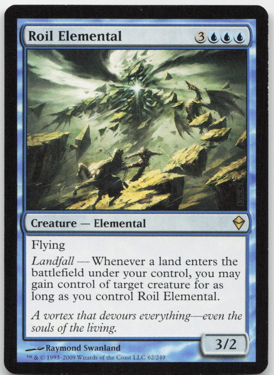 Roil Elemental R Zendikar 62 NM
