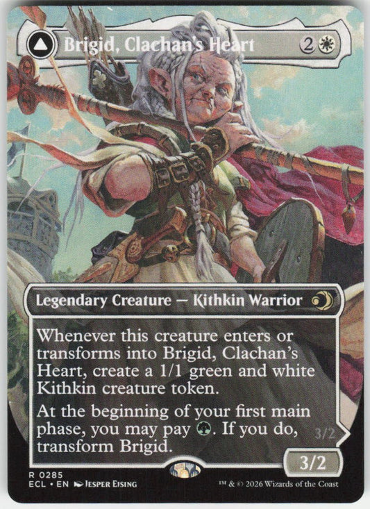 Brigid, Clachan's Heart (Borderless) R Lorwyn Eclipsed 285 NM