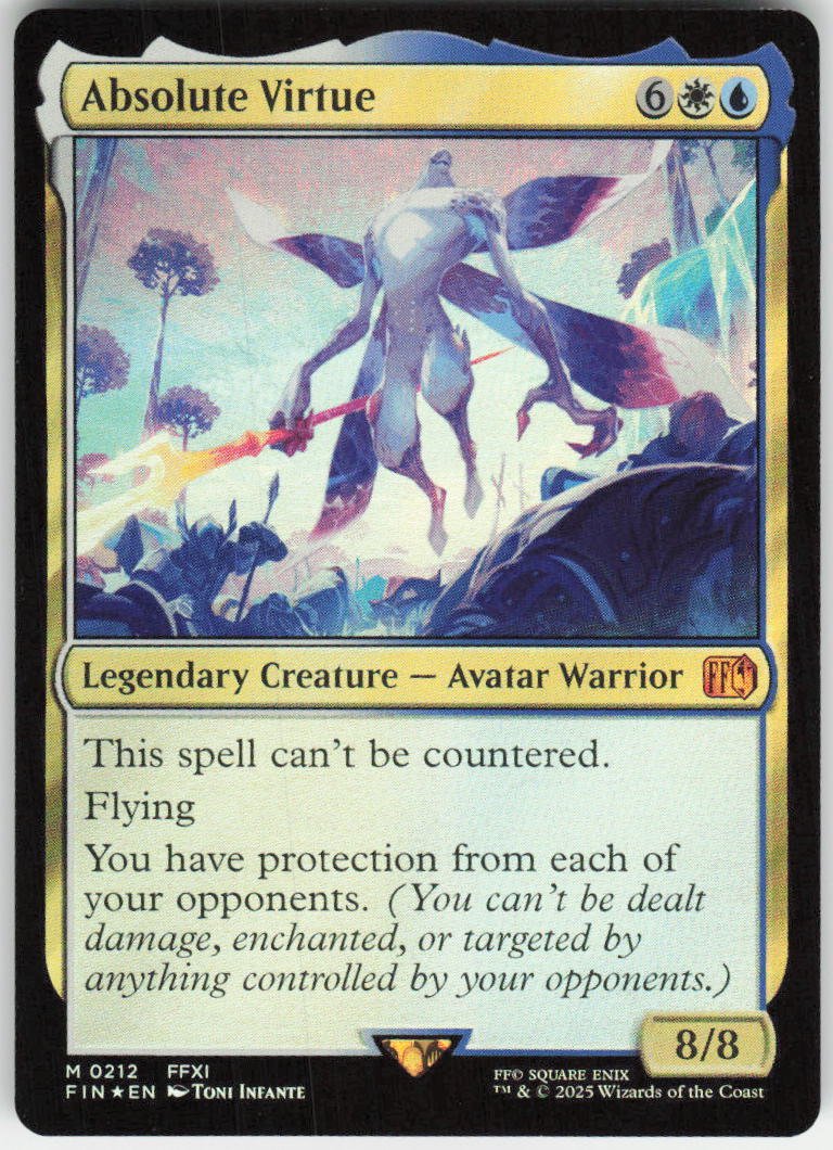 Absolute Virtue (Foil) M FINAL FANTASY 212 NM