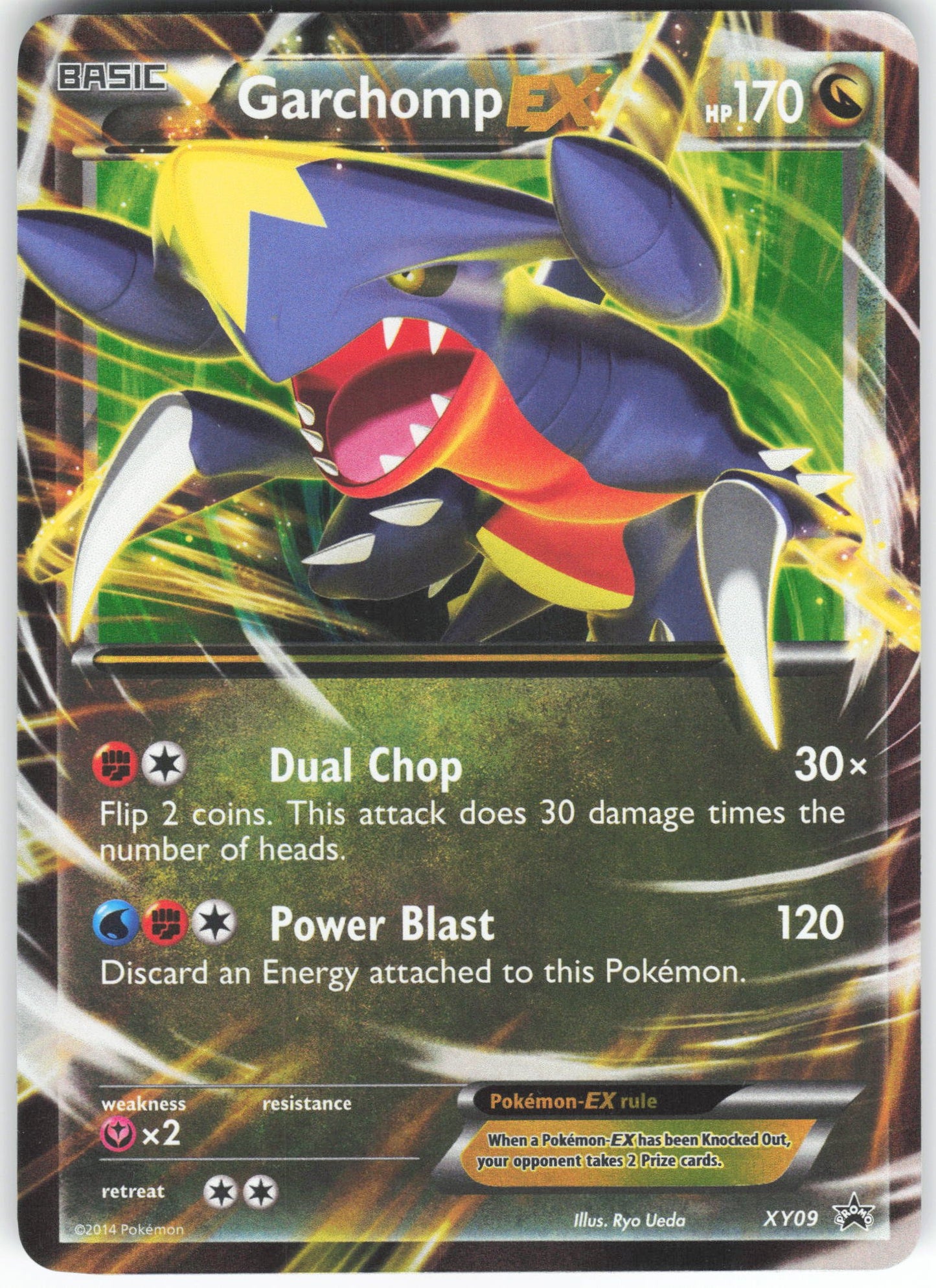 Garchomp EX Promo XY Promos XY09 LP