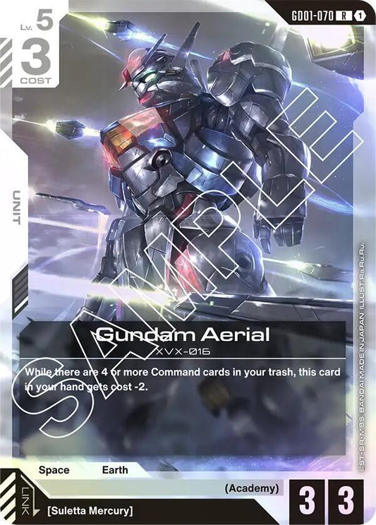 Gundam Aerial GD01-070 R Newtype Rising NM/M