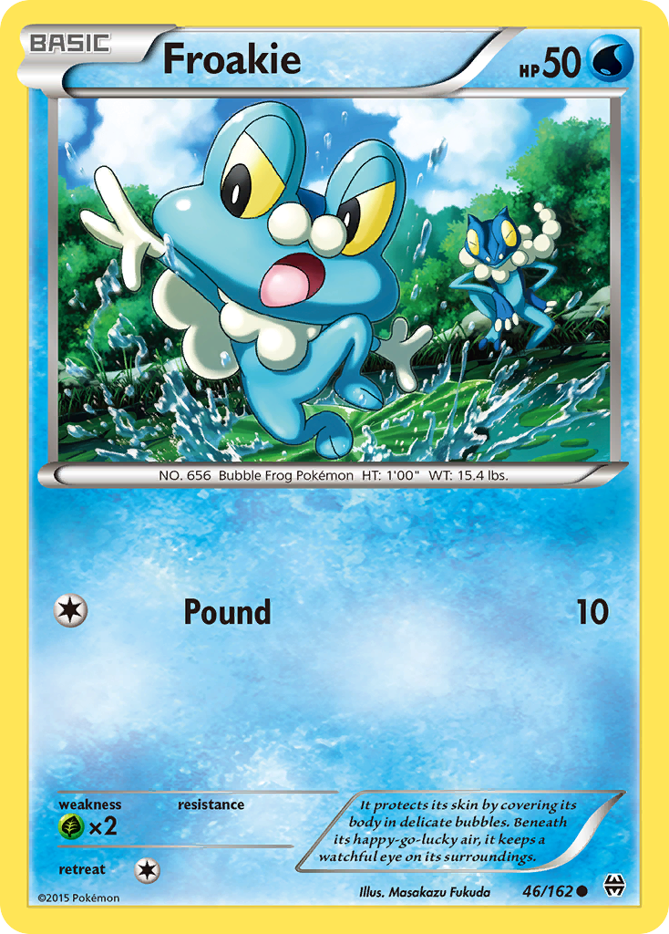 Froakie 46/162 Common BREAKthrough NM/LP
