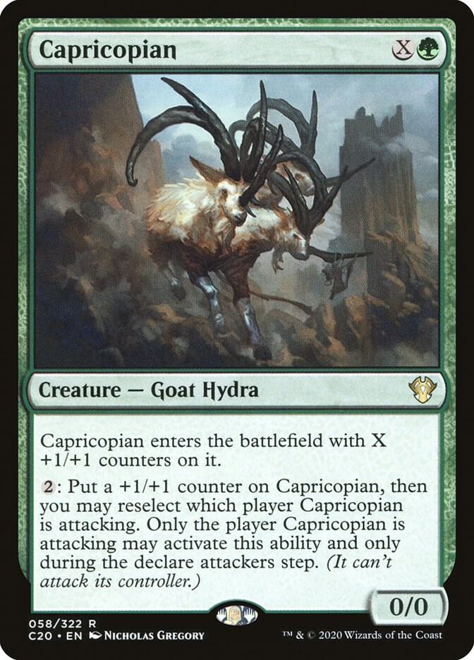 Capricopian 58 Rare Commander 2020 NM/M
