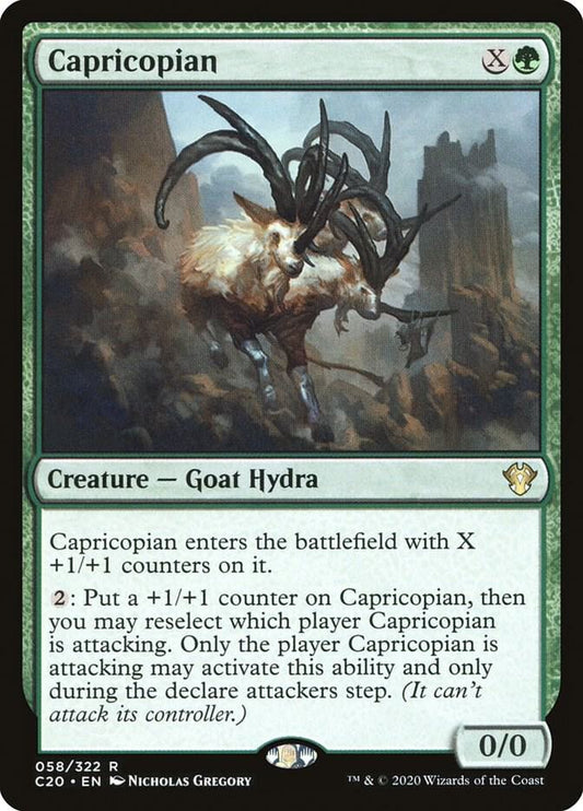 Capricopian 58 Rare Commander 2020 NM/M