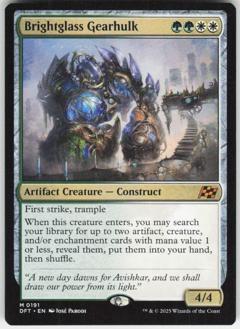 Brightglass Gearhulk M Aetherdrift 191 NM