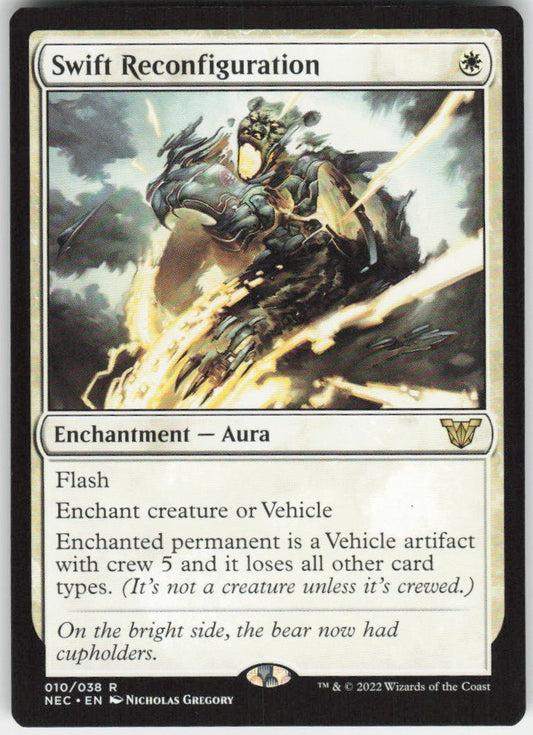 Swift Reconfiguration R Commander: Kamigawa: Neon Dynasty 10 NM