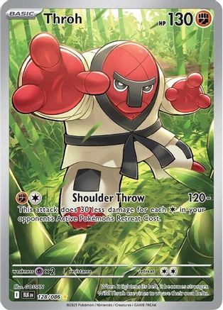 Throh 128/086 Illustration Rare Black Bolt Holo NM/M