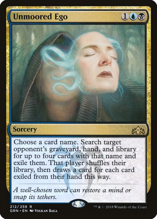 Unmoored Ego 212 Rare Guilds of Ravnica NM/M