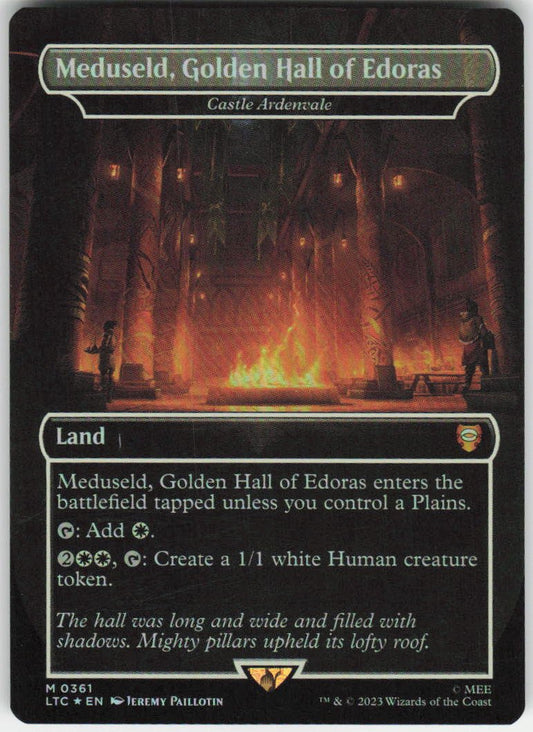 Meduseld, Golden Hall of Edoras - Castle Ardenvale M Commander: The Lord of the Rings: Tales of Middle-earth 361 NM