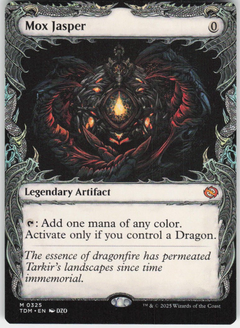 Mox Jasper (Showcase) M Tarkir: Dragonstorm 325 NM