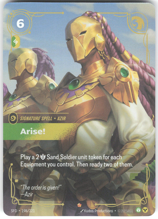 Arise! Epic Spiritforged 198/221 NM