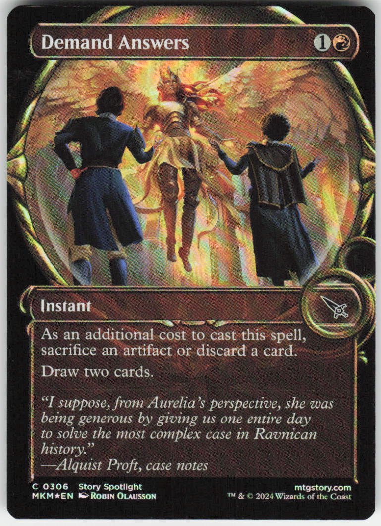 Demand Answers (Showcase) C Murders at Karlov Manor 306 NM