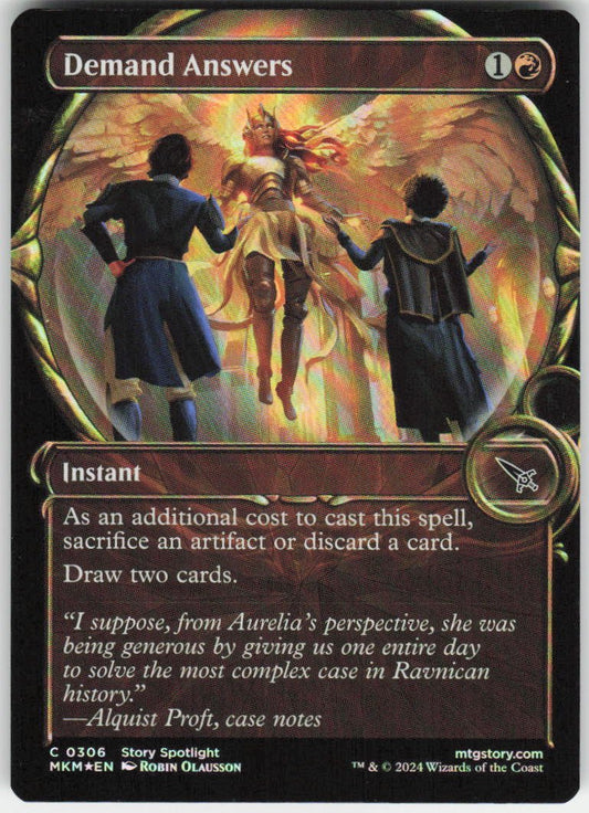 Demand Answers (Showcase) C Murders at Karlov Manor 306 NM