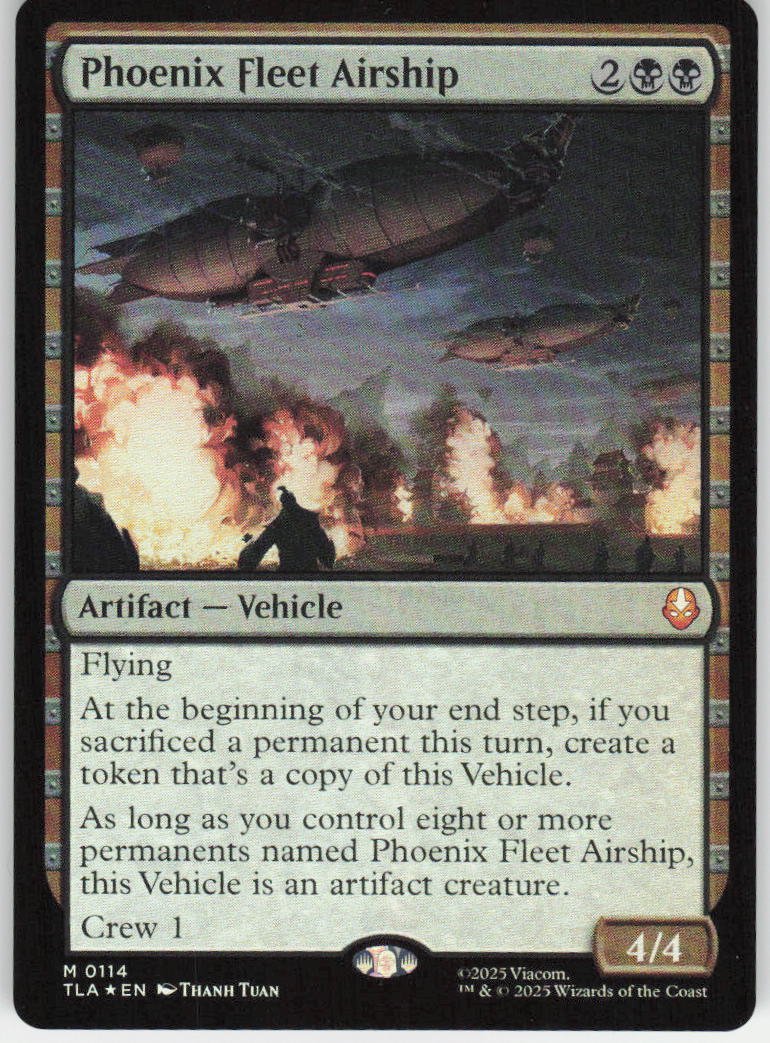Phoenix Fleet Airship (Foil) M Avatar: The Last Airbender 114 NM