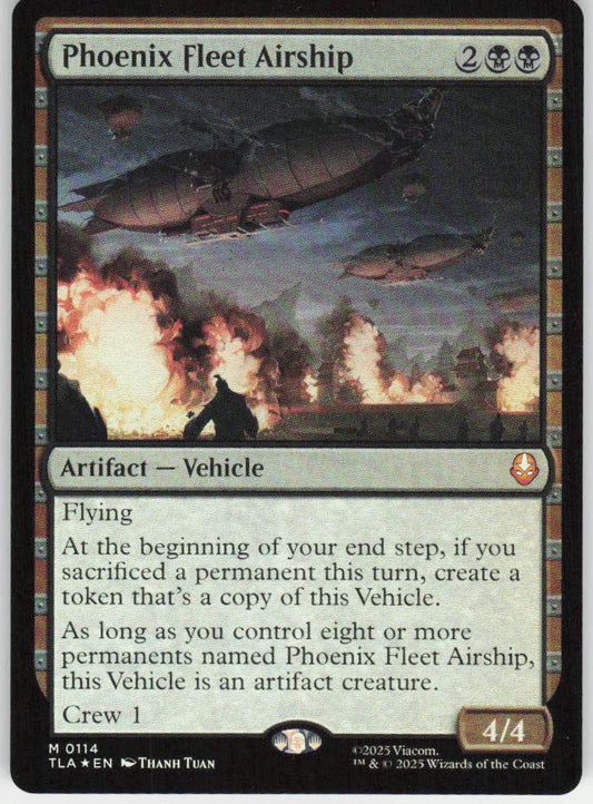 Phoenix Fleet Airship (Foil) M Avatar: The Last Airbender 114 NM