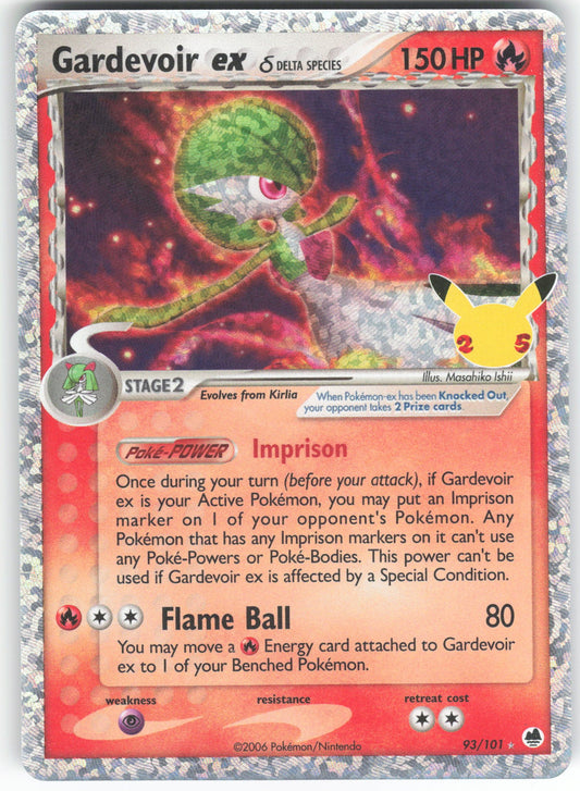 Gardevoir ex (Delta Species) Classic Collection Celebrations: Classic Collection 93/101 NM