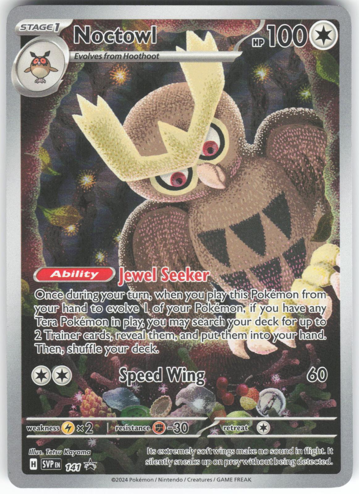 Noctowl 141 Promo Scarlet & Violet Promo Holo LP