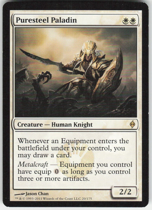 Puresteel Paladin R New Phyrexia 20 NM