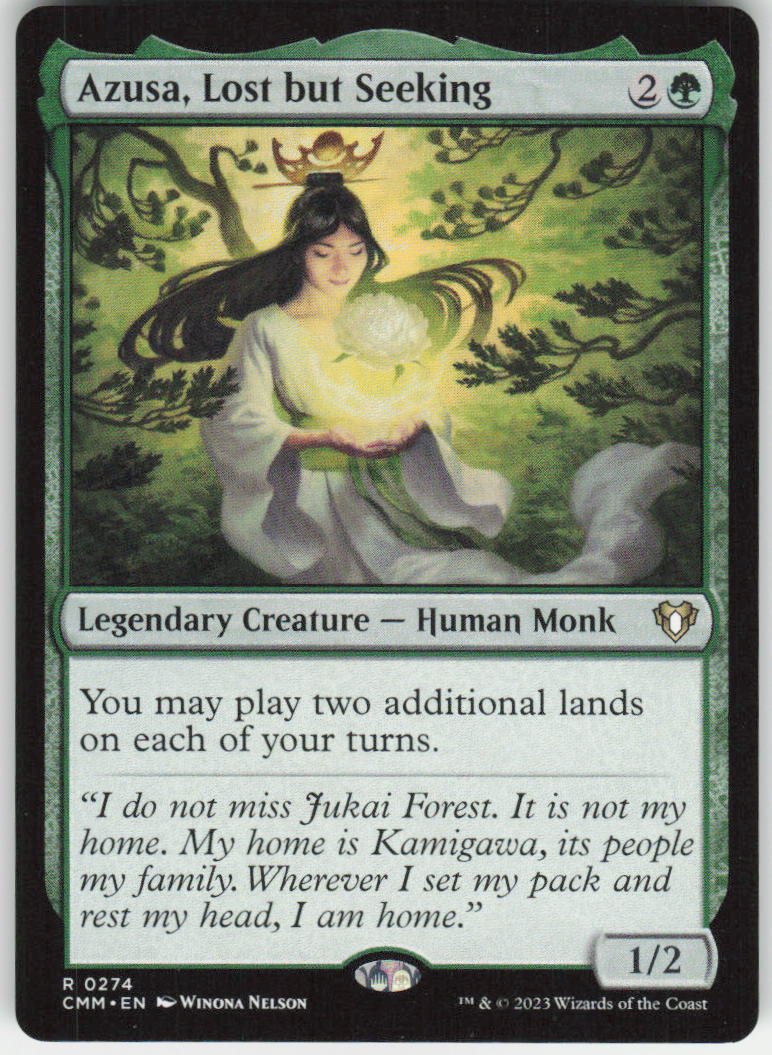 Azusa, Lost but Seeking R Commander Masters 274 NM