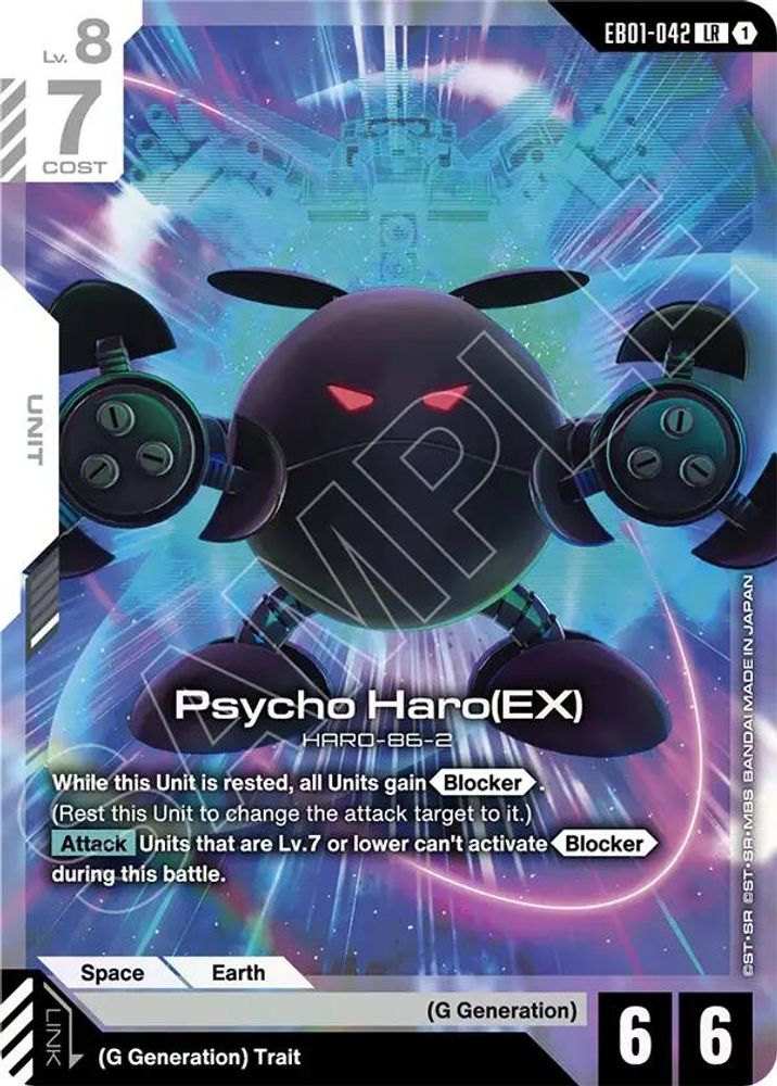 Psycho Haro (EX) EB01-042 LR Eternal Nexus NM/M