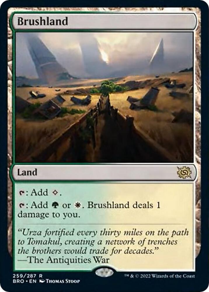 Brushland 259 Rare The Brothers' War NM/M