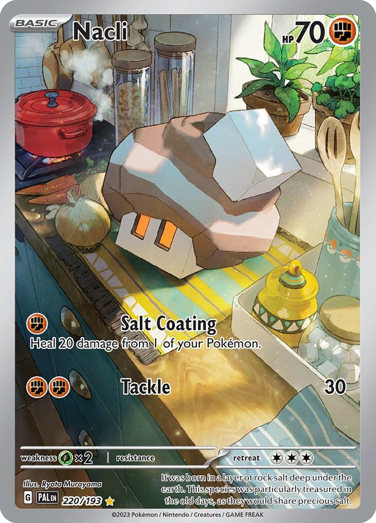 Nacli 220/193 Illustration Rare Paldea Evolved NM/M