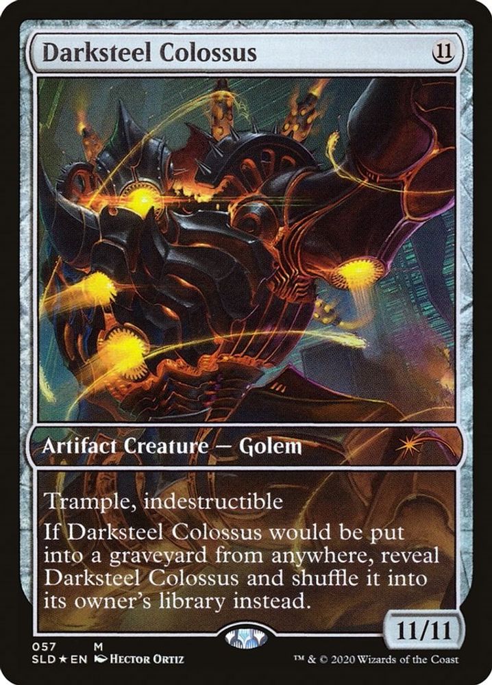 Darksteel Colossus 57 Promo Foil Secret Lair Drop Series Holo NM/M
