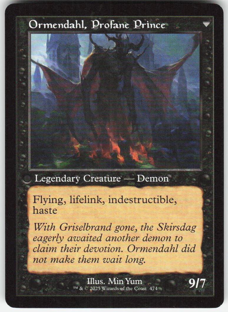 Westvale Abbey (Retro Frame) R Innistrad Remastered 474 NM (Back)