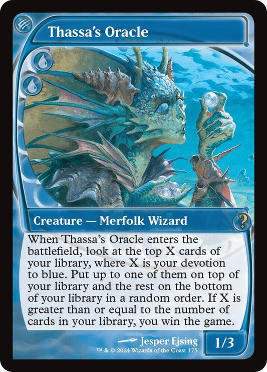 Thassa's Oracle (Future Sight) 175 Rare Mystery Booster 2 NM/M
