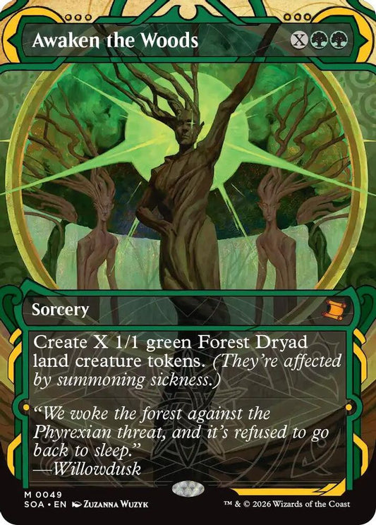 Awaken the Woods 49 Mythic Secrets of Strixhaven: Mystical Archive NM/M