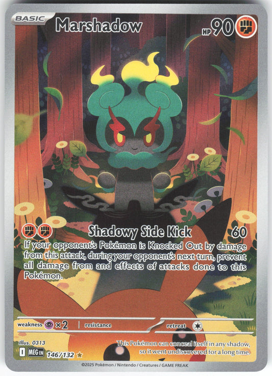 Marshadow - Illustration Rare ME01: Mega Evolution 146/132 NM