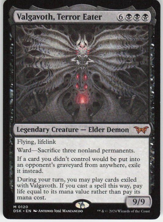 Valgavoth, Terror Eater M Duskmourn: House of Horror 120 NM