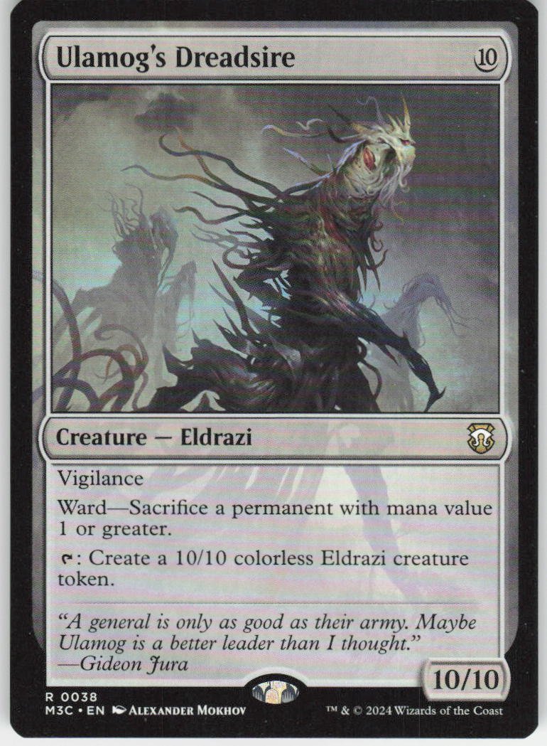 Ulamog's Dreadsire R Commander: Modern Horizons 3 38 NM