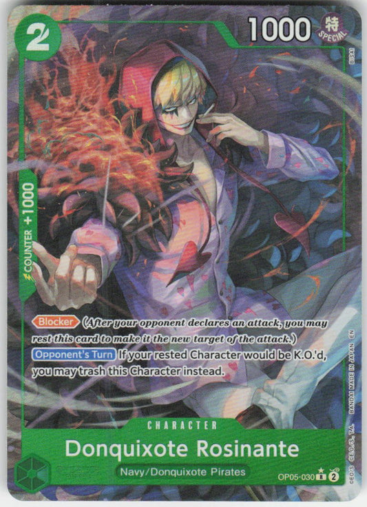 Donquixote Rosinante (Alternate Art) R Premium Booster -The Best- Vol. 2 OP05-030 NM