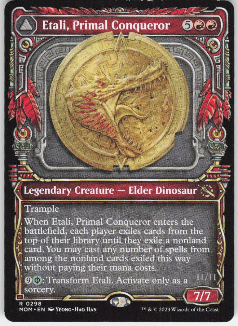 Etali, Primal Conqueror (Showcase) R March of the Machine 298 NM