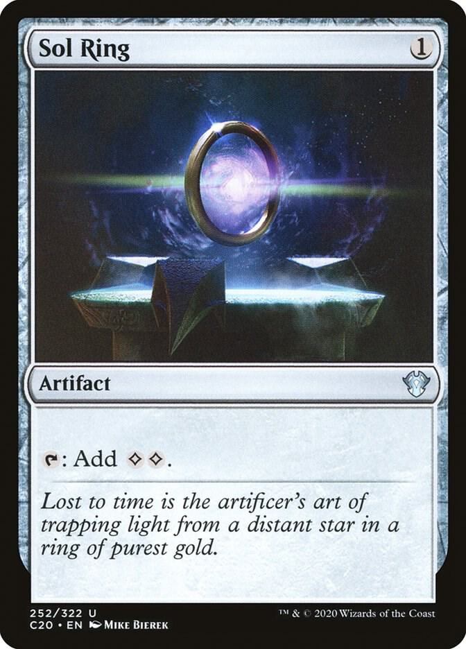 Sol Ring 252 Uncommon Commander 2020 NM/M