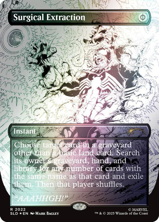 Surgical Extraction (2022) (Rainbow Foil) 2022 Secret Lair Drop Series Holo NM/M