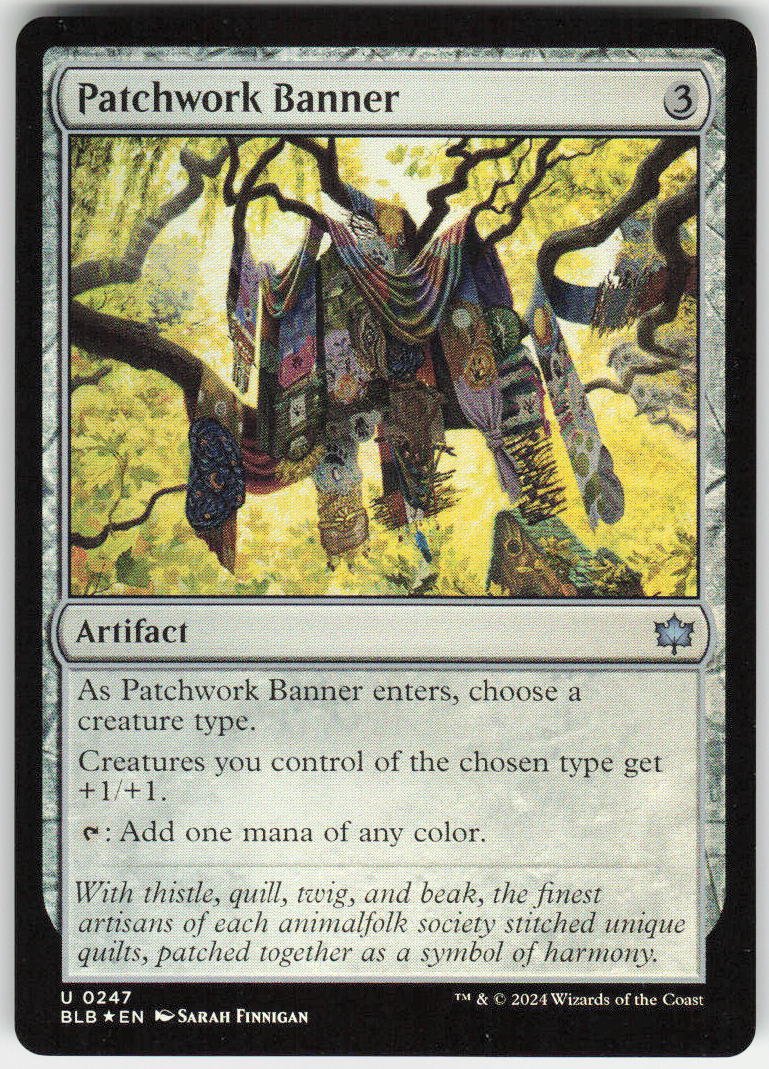 Patchwork Banner U Bloomburrow 247 NM