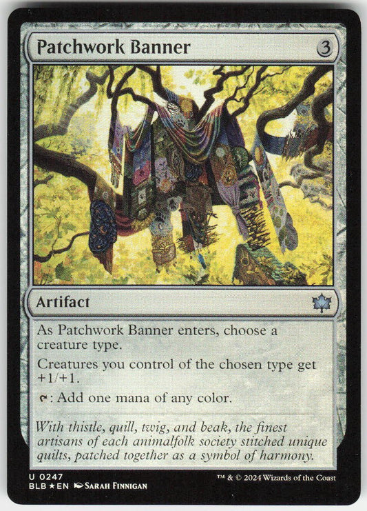 Patchwork Banner U Bloomburrow 247 NM