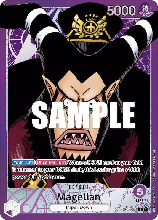 Magellan (071) (Alternate Art) OP02-071 Leader Paramount War NM/M
