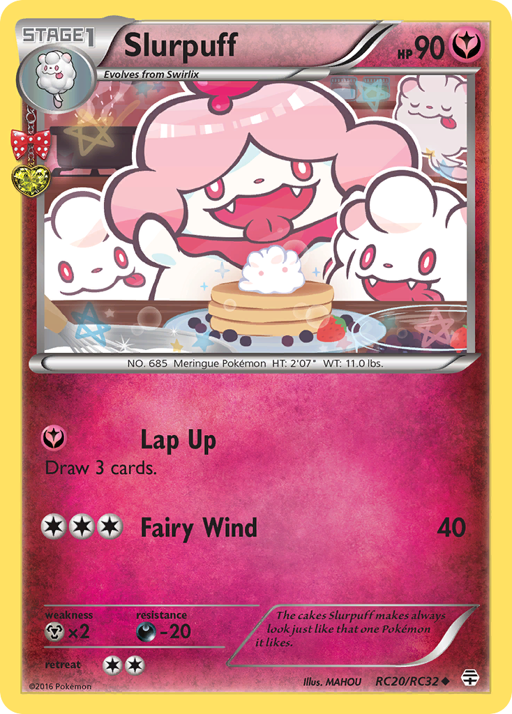 Slurpuff RC20/RC32 Uncommon Generations NM/M