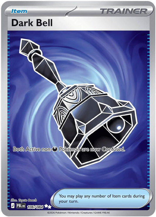 Dark Bell 106/084 Ultra Rare Pitch Black NM/M