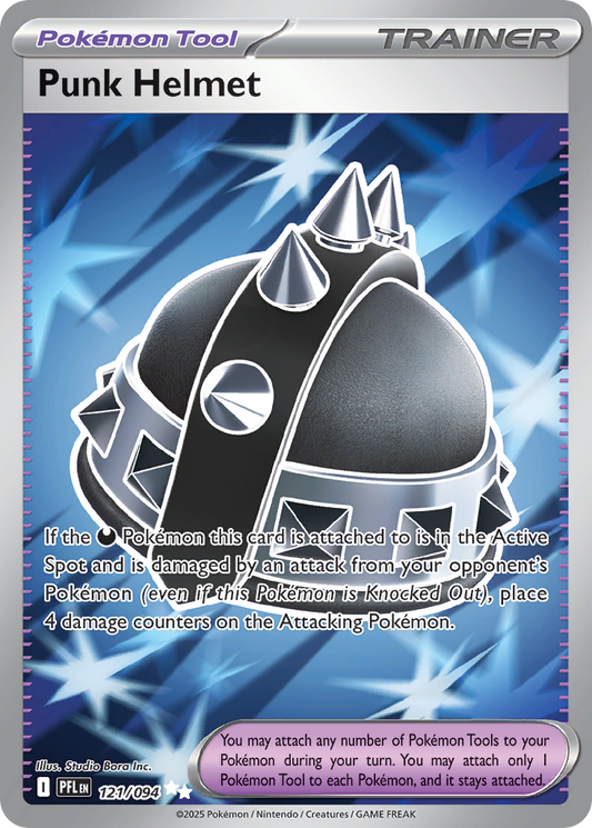 Punk Helmet 121/094 Ultra Rare Phantasmal Flames NM/M