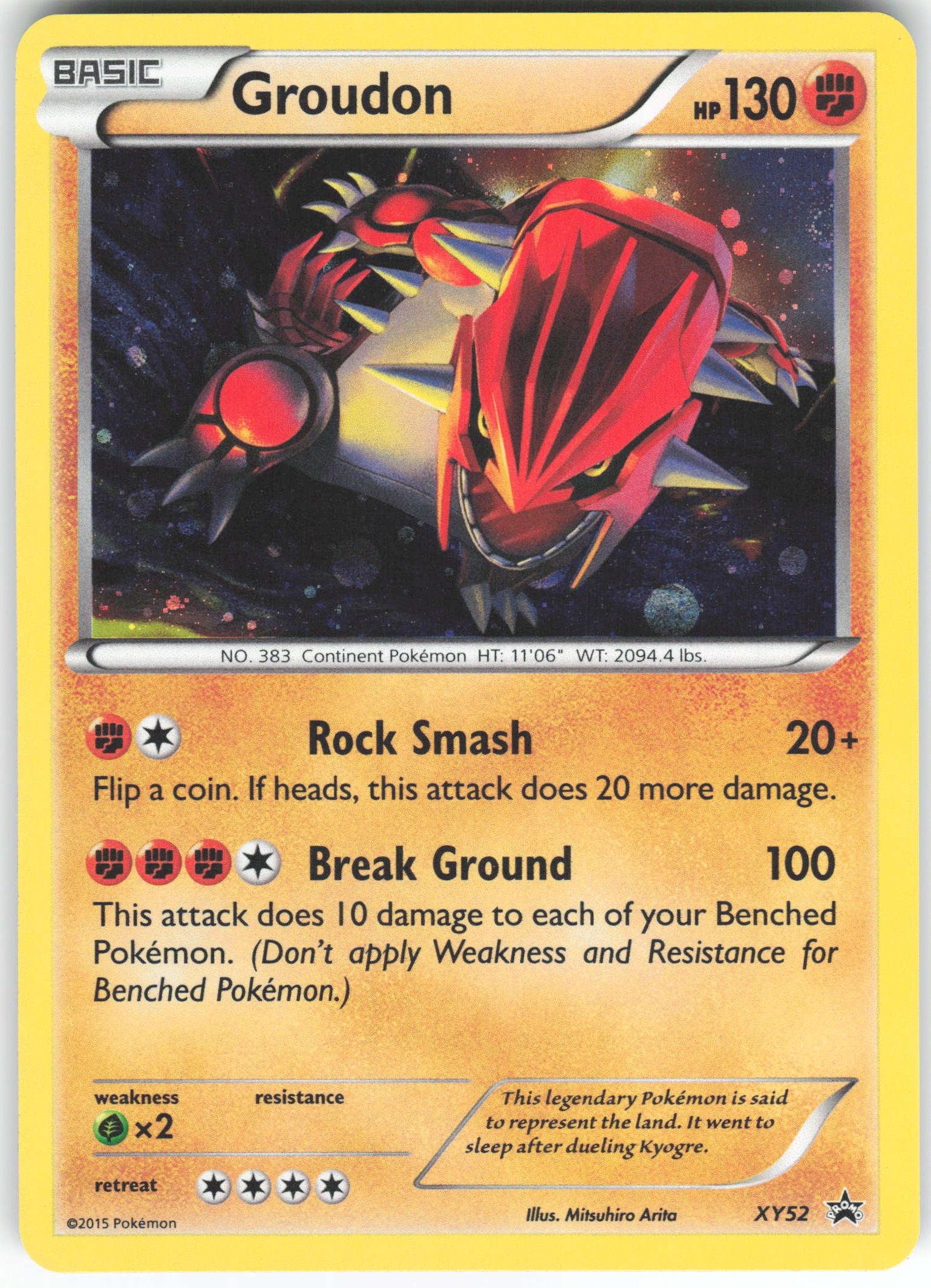 Groudon - Promo XY Promos XY52 LP