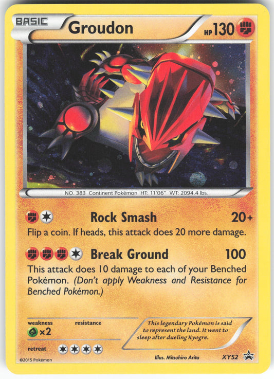 Groudon - Promo XY Promos XY52 LP
